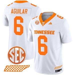 Mens Youths Joey Aguilar Vapor Jersey Stitched  White